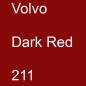 Preview: Volvo, Dark Red, 211.